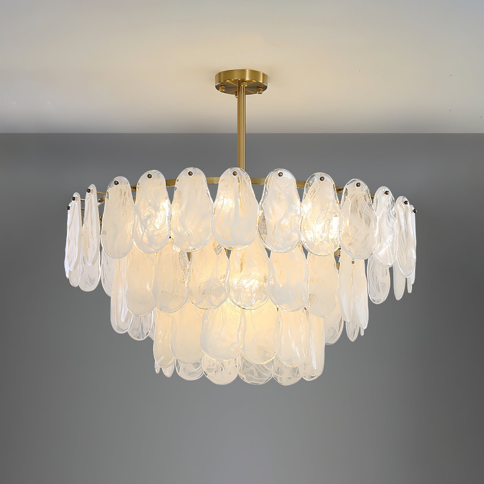 Zosolia Postmodern Luxury Round Cloud Glass Chandelier - Letslighting