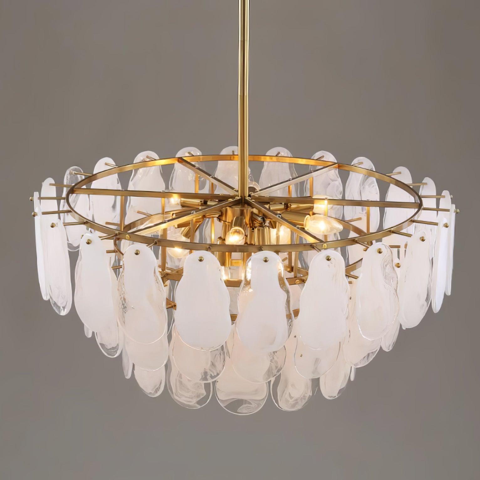 Zosolia Postmodern Luxury Round Cloud Glass Chandelier - Letslighting