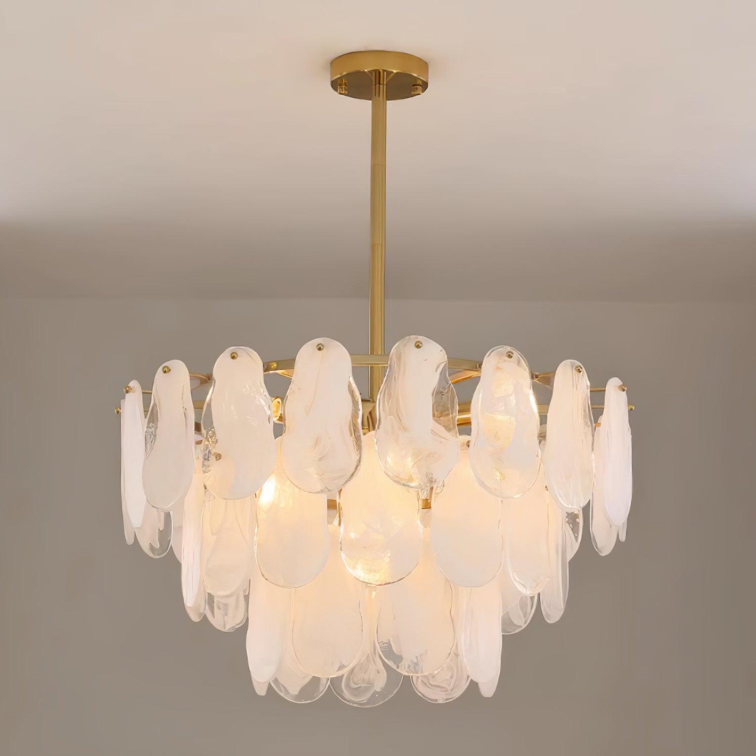 Zosolia Postmodern Luxury Round Cloud Glass Chandelier - Letslighting