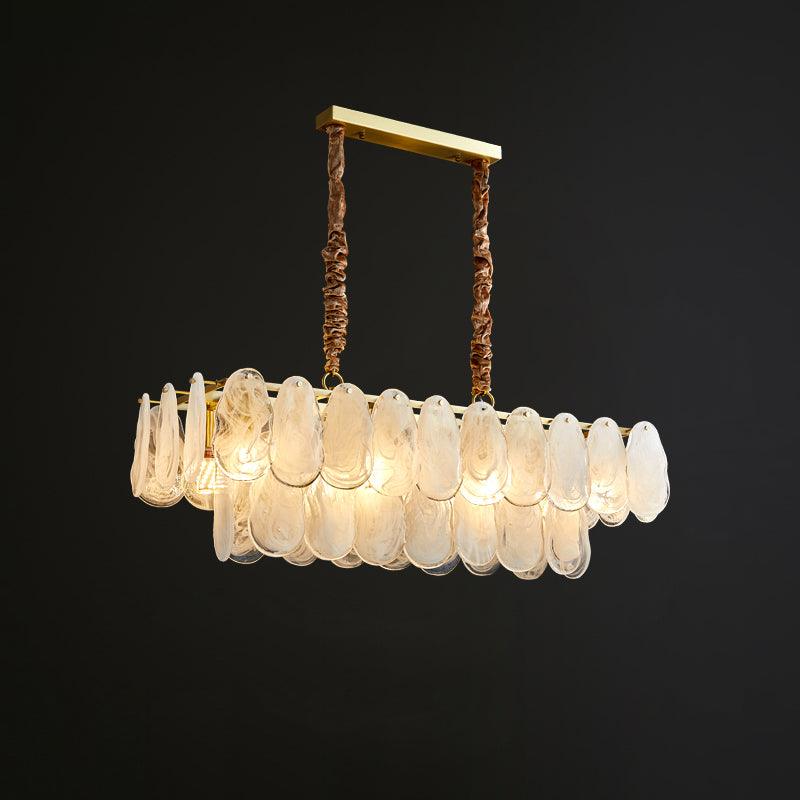Zosolia Postmodern Luxury Round Cloud Glass Chandelier - Letslighting