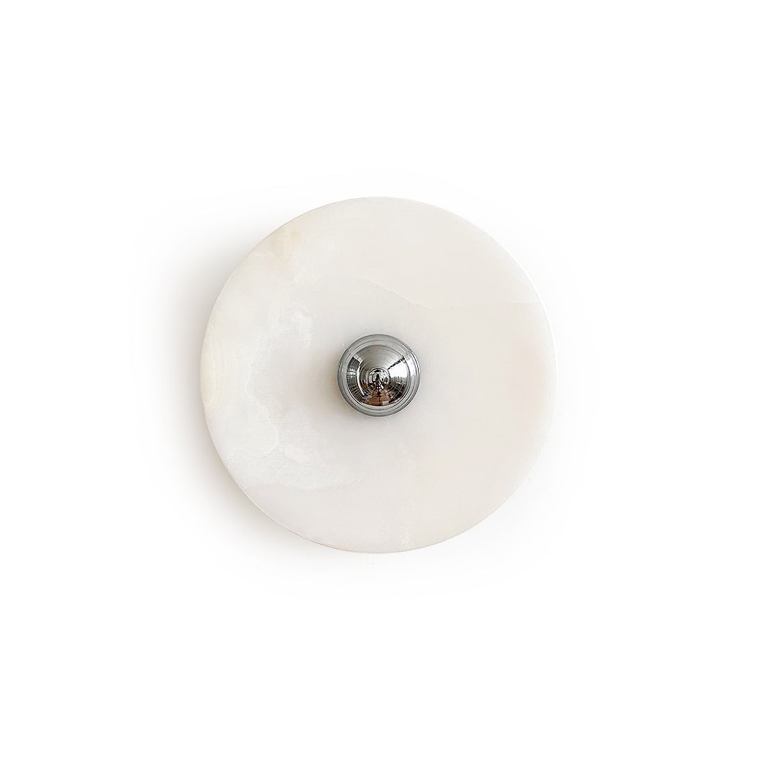 Arsole Modern Minimalist Round Jade Wall Lamp - Letslighting