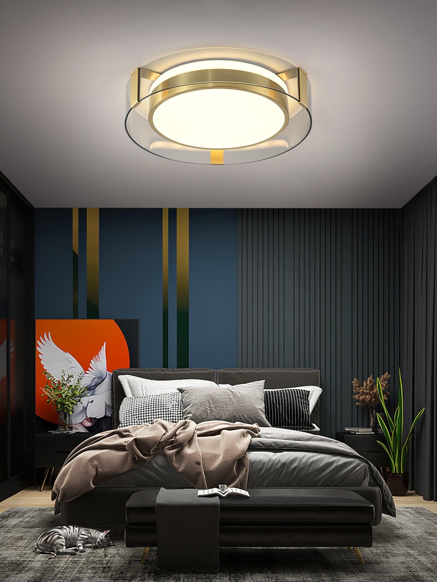 Erliris Round Low Profile Ceiling Light - Letslighting