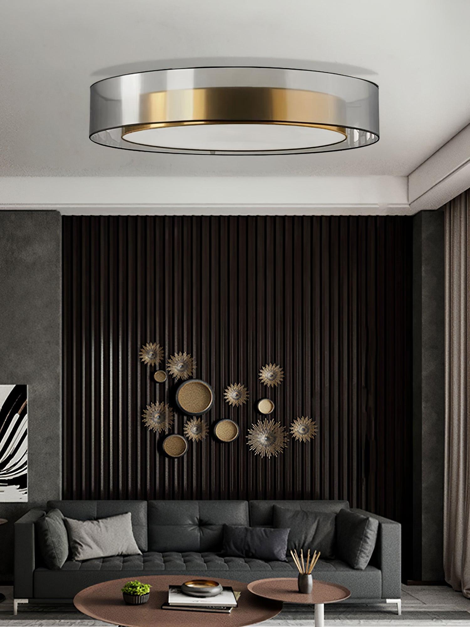 Erliris Round Low Profile Ceiling Light - Letslighting