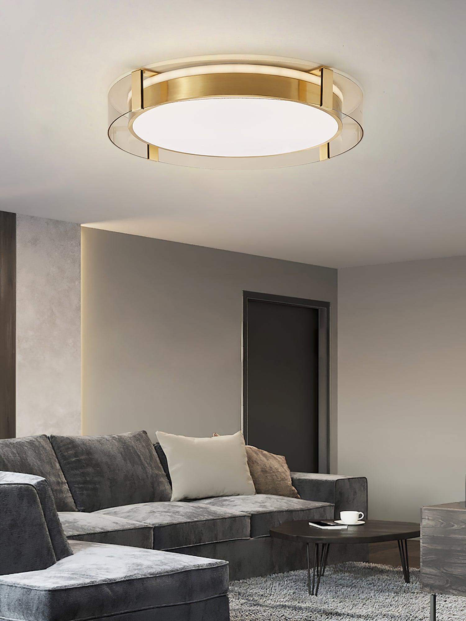 Erliris Round Low Profile Ceiling Light - Letslighting