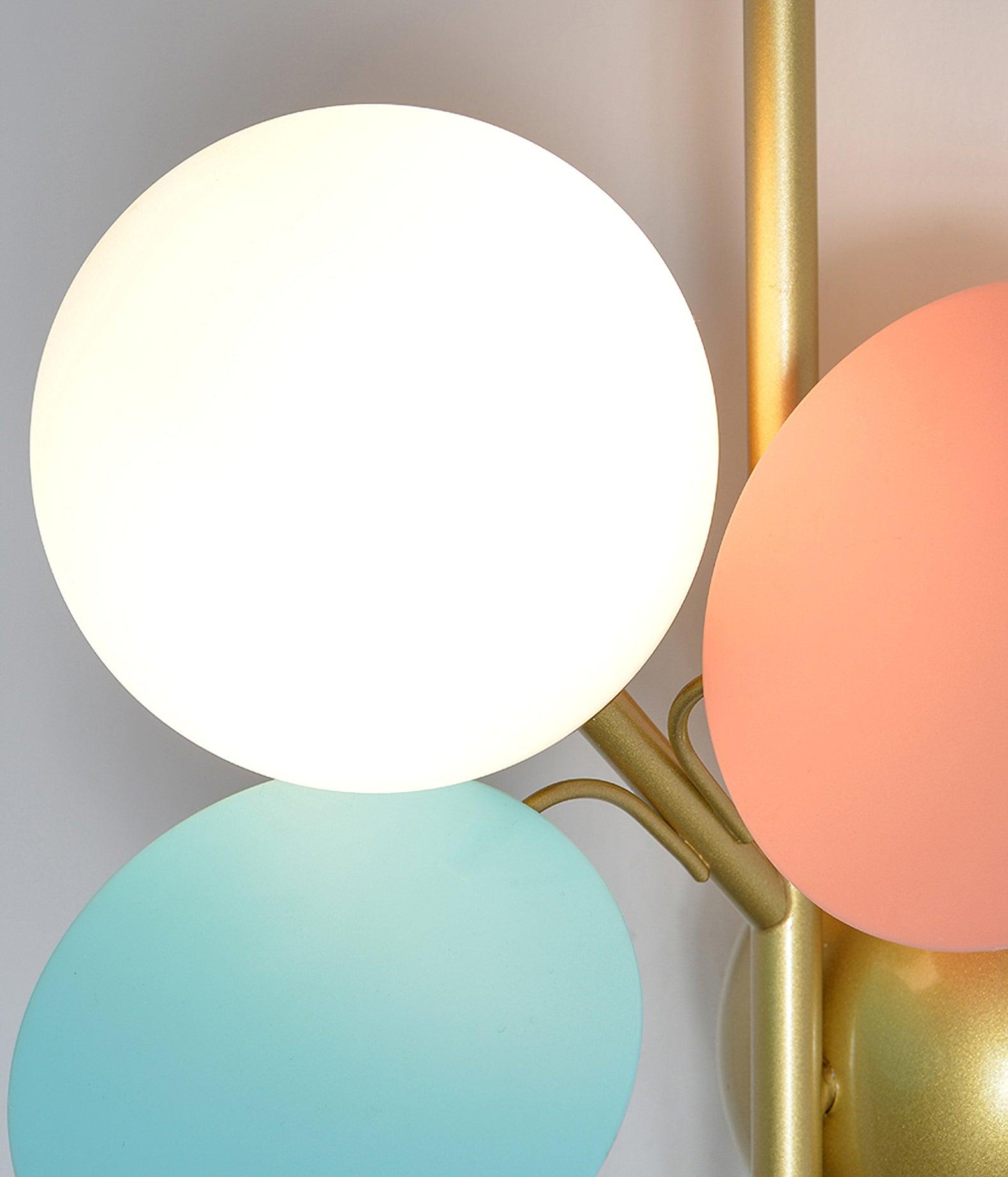 Culoren Round Nordic Art Glass Wall Lamp - Letslighting