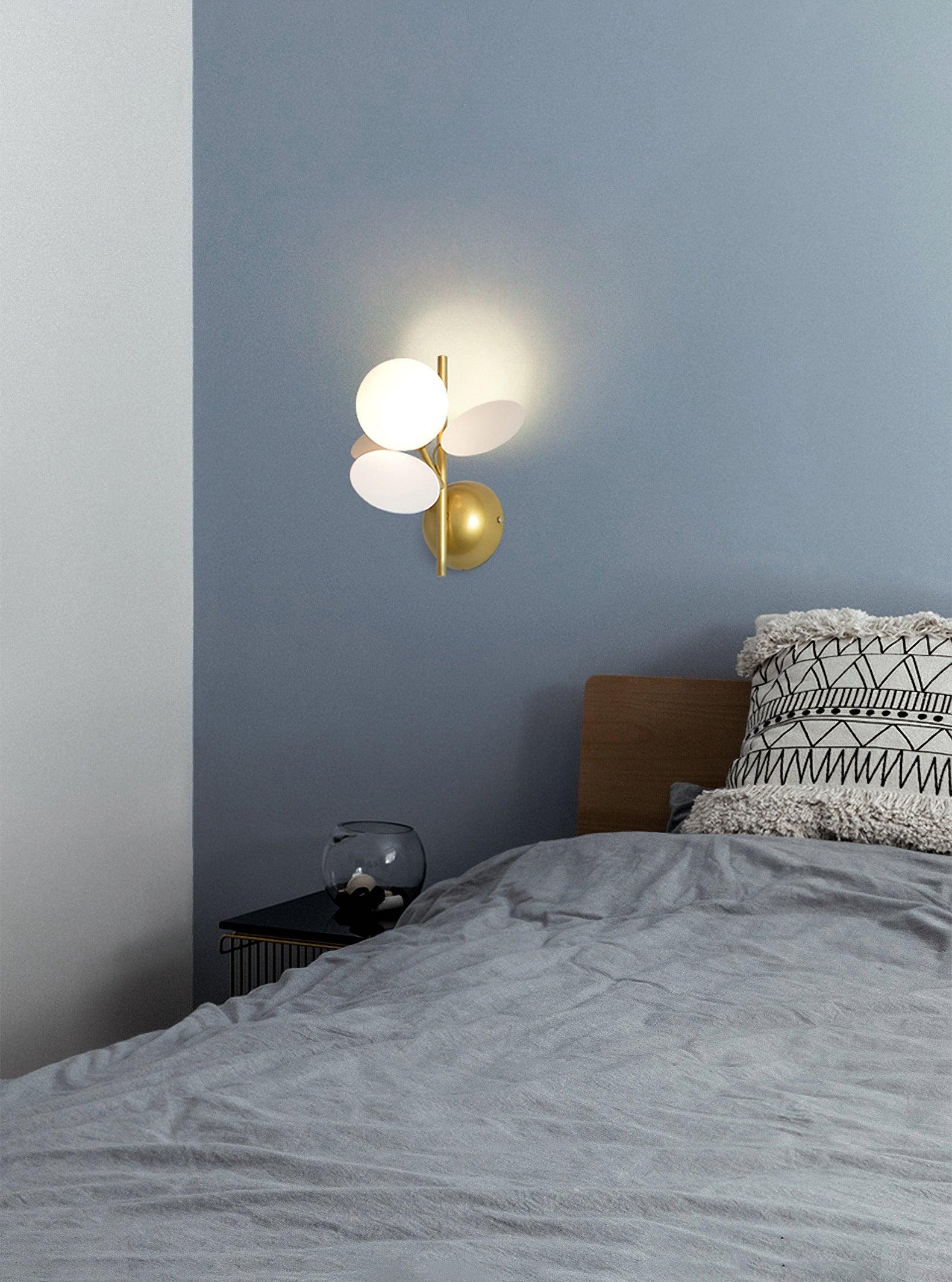 Culoren Round Nordic Art Glass Wall Lamp - Letslighting