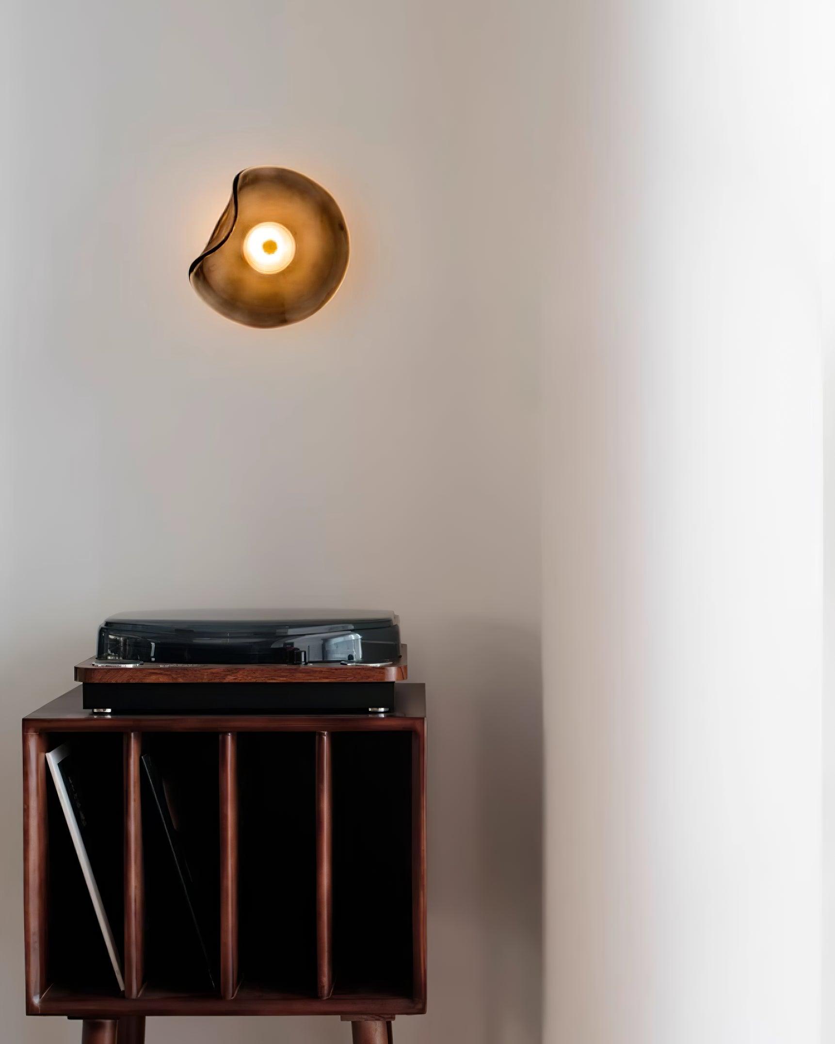 Lunara Amber Glass Ceiling Light - Letslighting