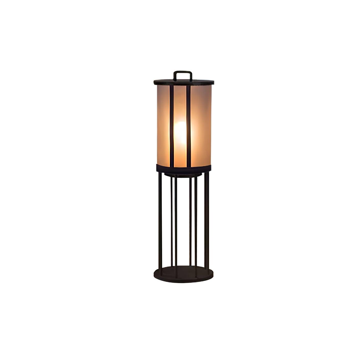 Ray Round Pillar Lantern Outdoor Light