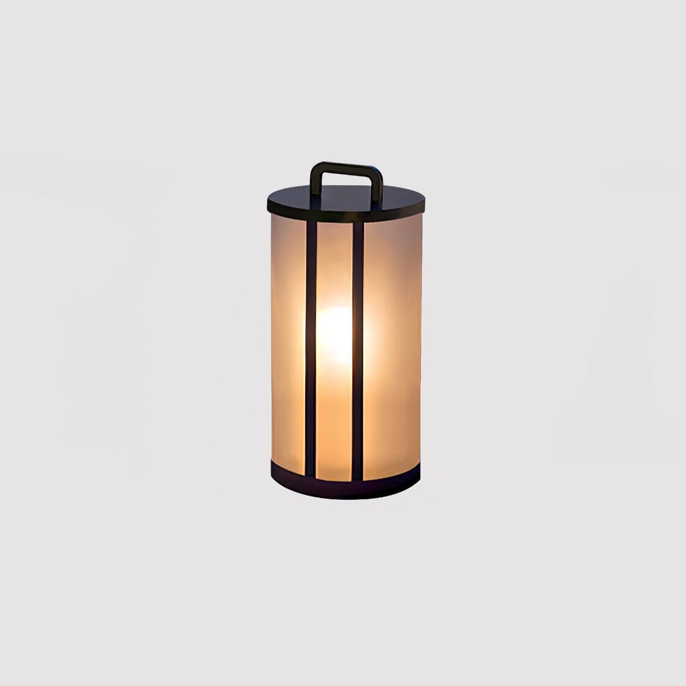 Ray Round Pillar Lantern Outdoor Light