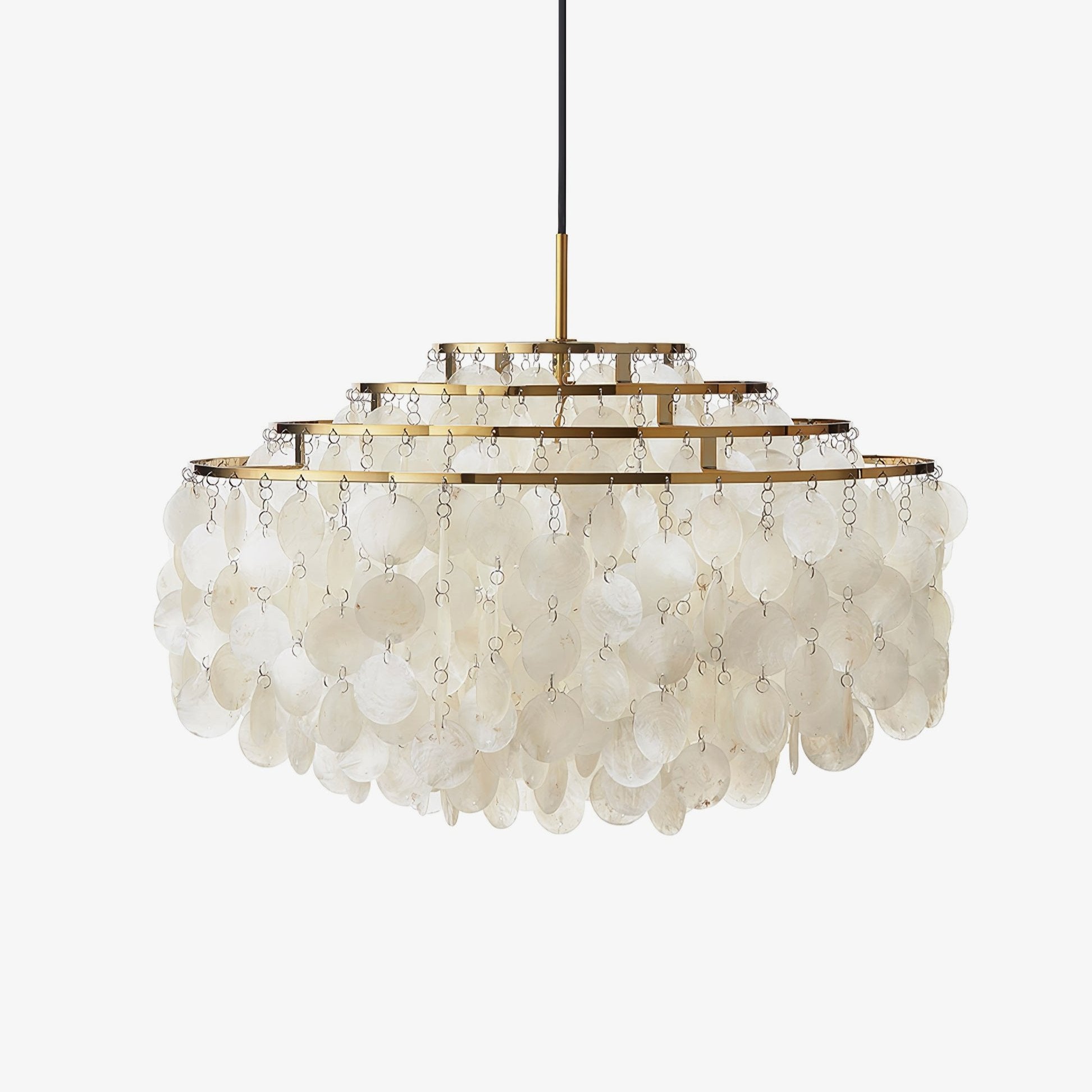 Lustra Pendant Lamp Round Shell Ring - Letslighting