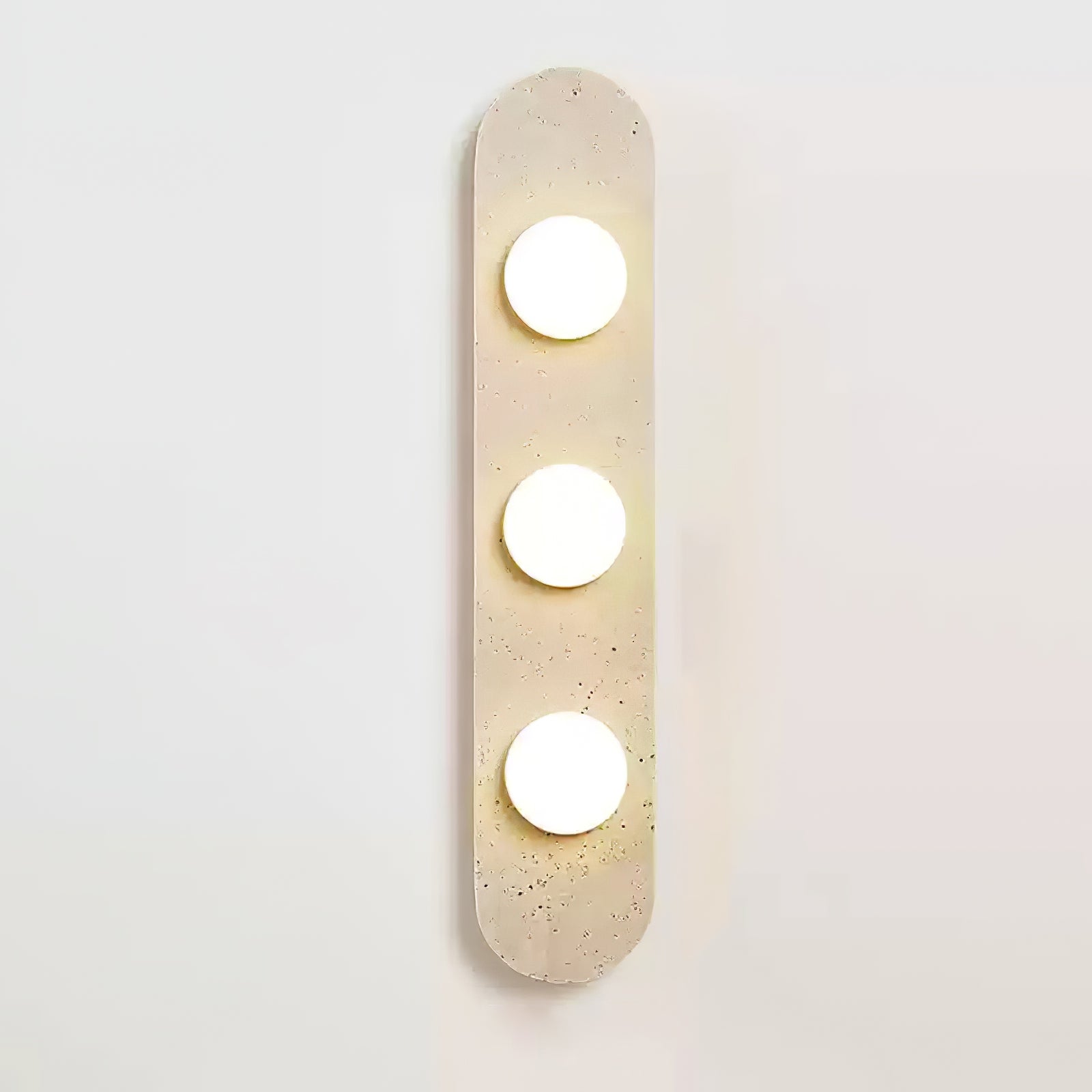 Zasoliel Minimalist Travertine Wall Light - Letslighting