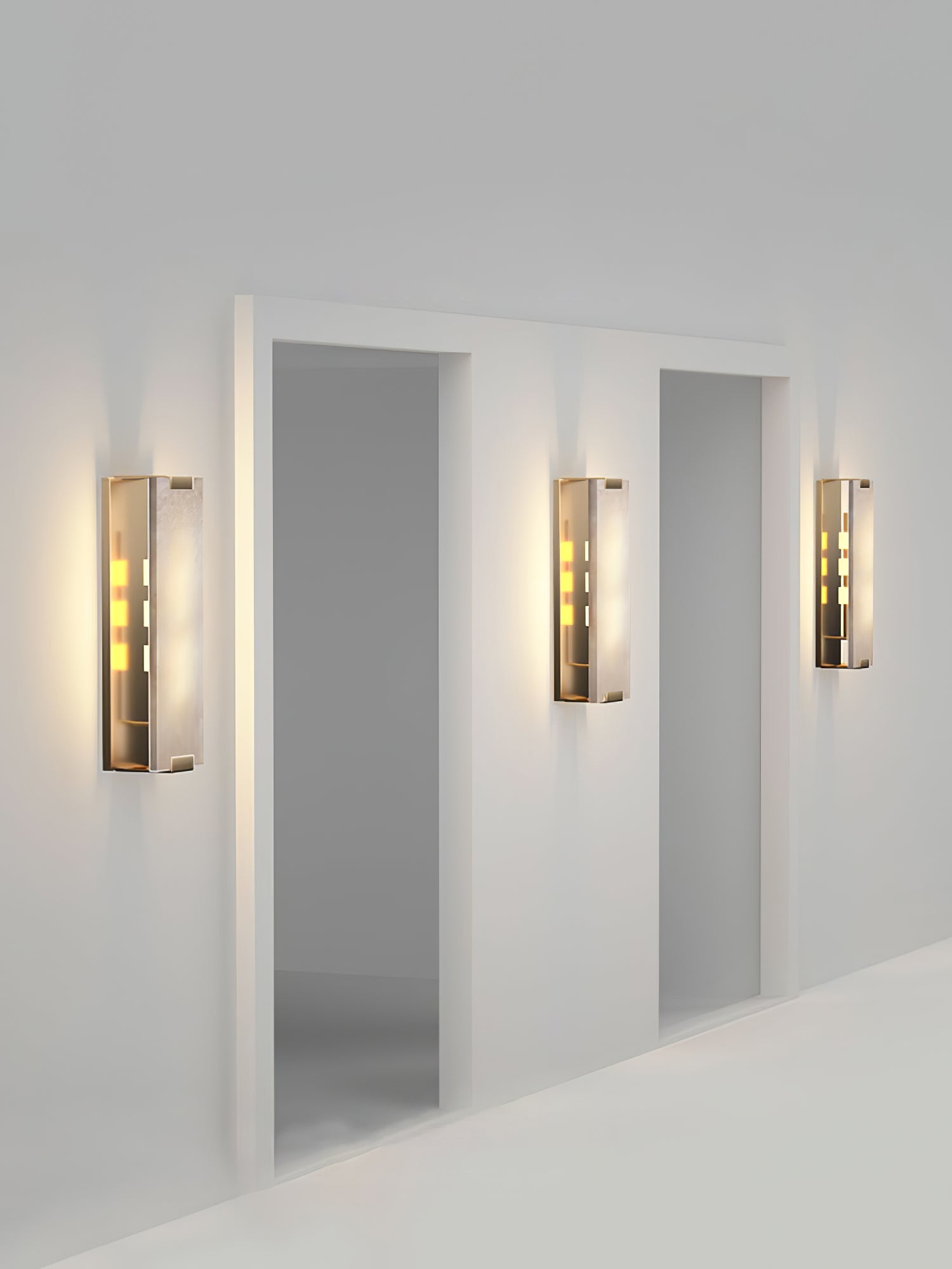 Roux Wall Lamp Alabaster Panel Glow - Letslighting