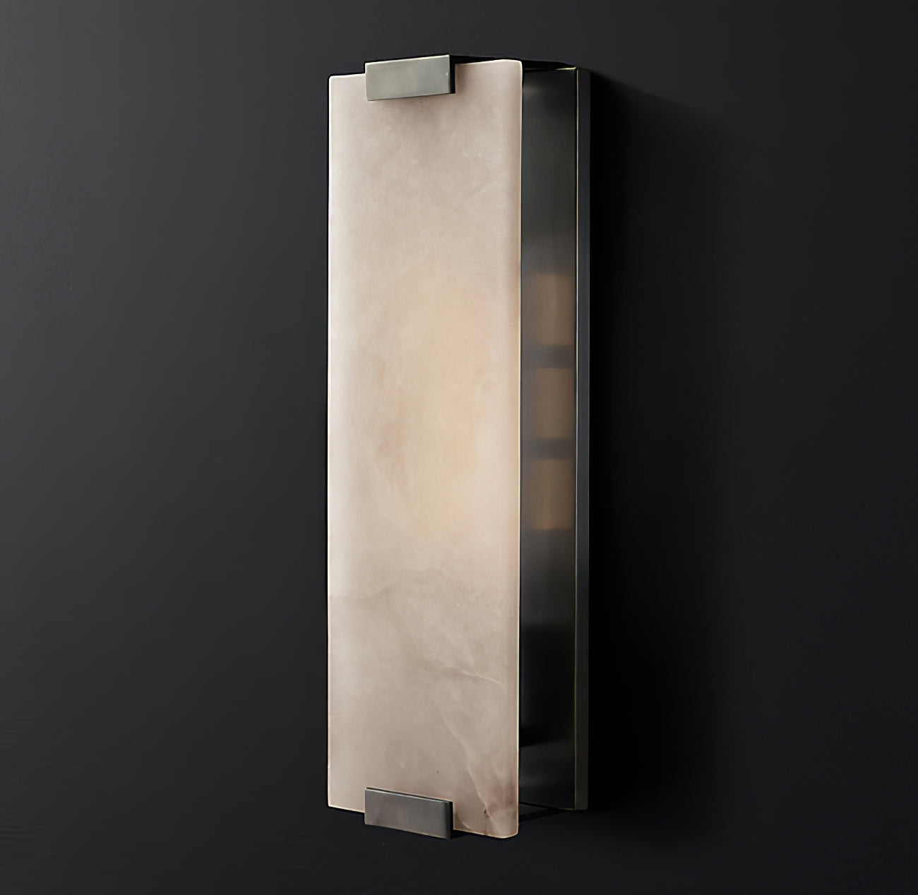 Roux Wall Lamp Alabaster Panel Glow - Letslighting
