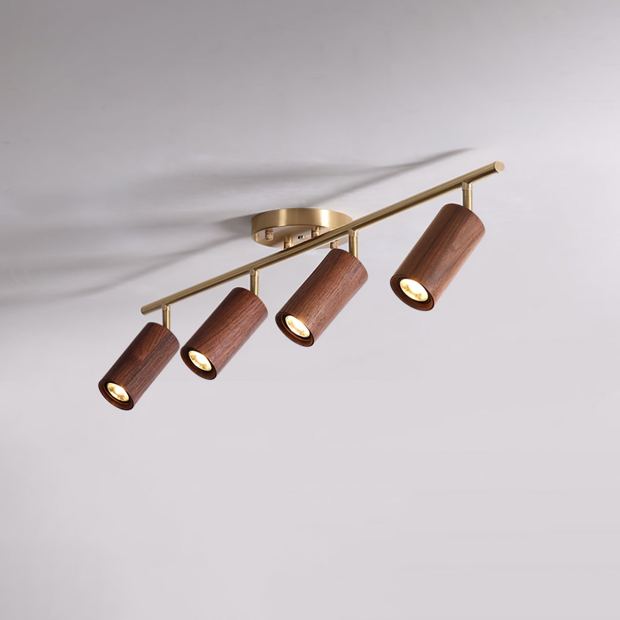 Usolila Modern Minimalist Wood Ceiling Light - Letslighting