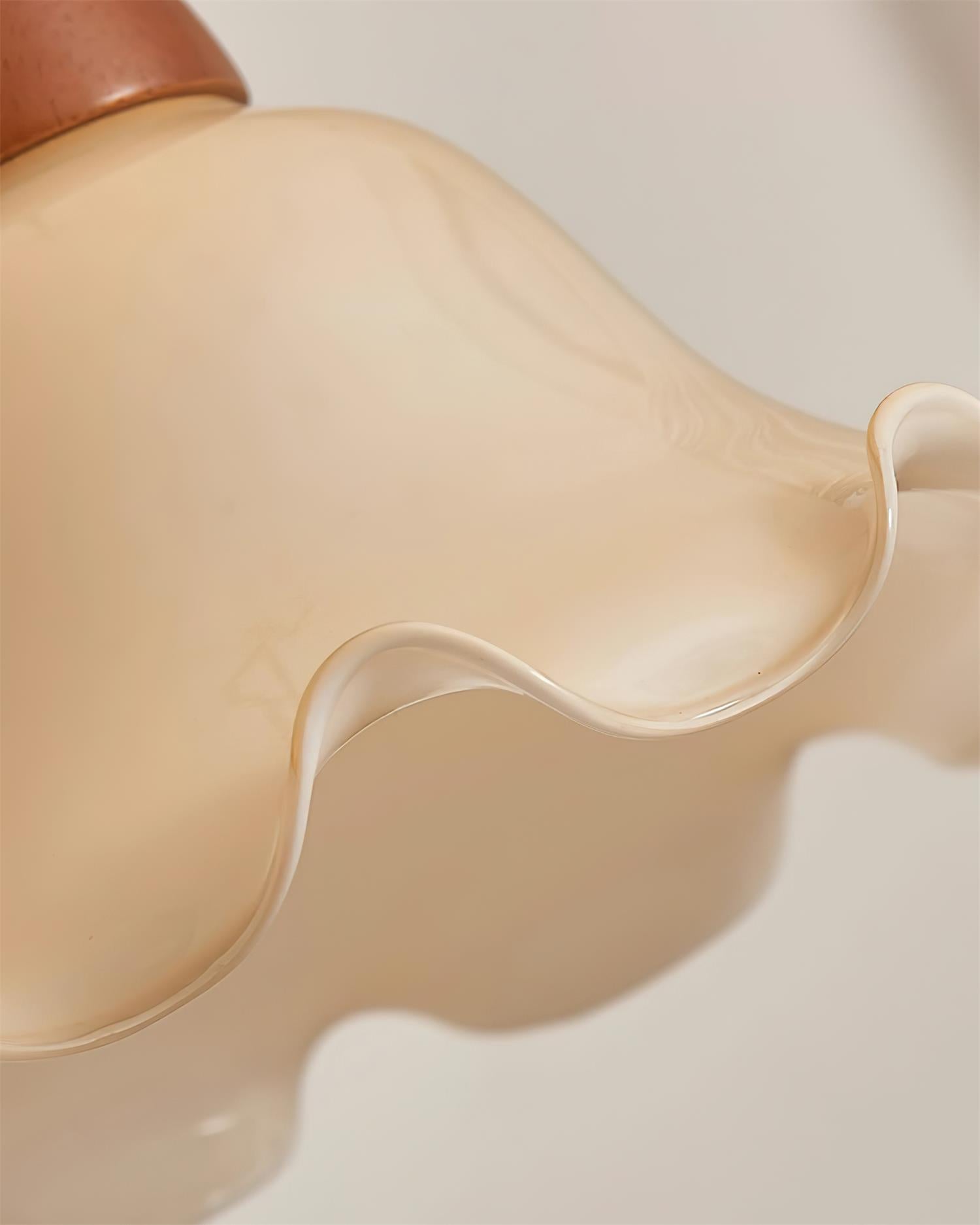 Glyna Wavy Glass Pendant Light - Letslighting
