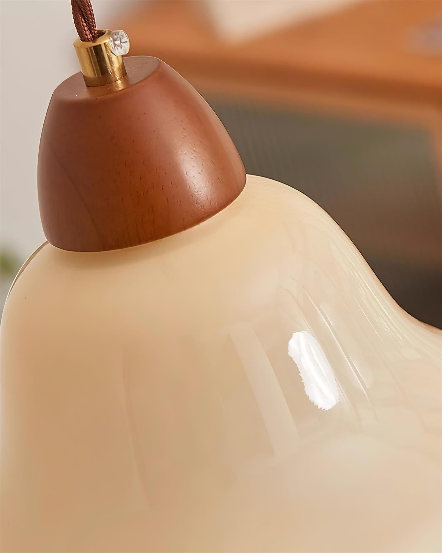 Glyna Wavy Glass Pendant Light - Letslighting