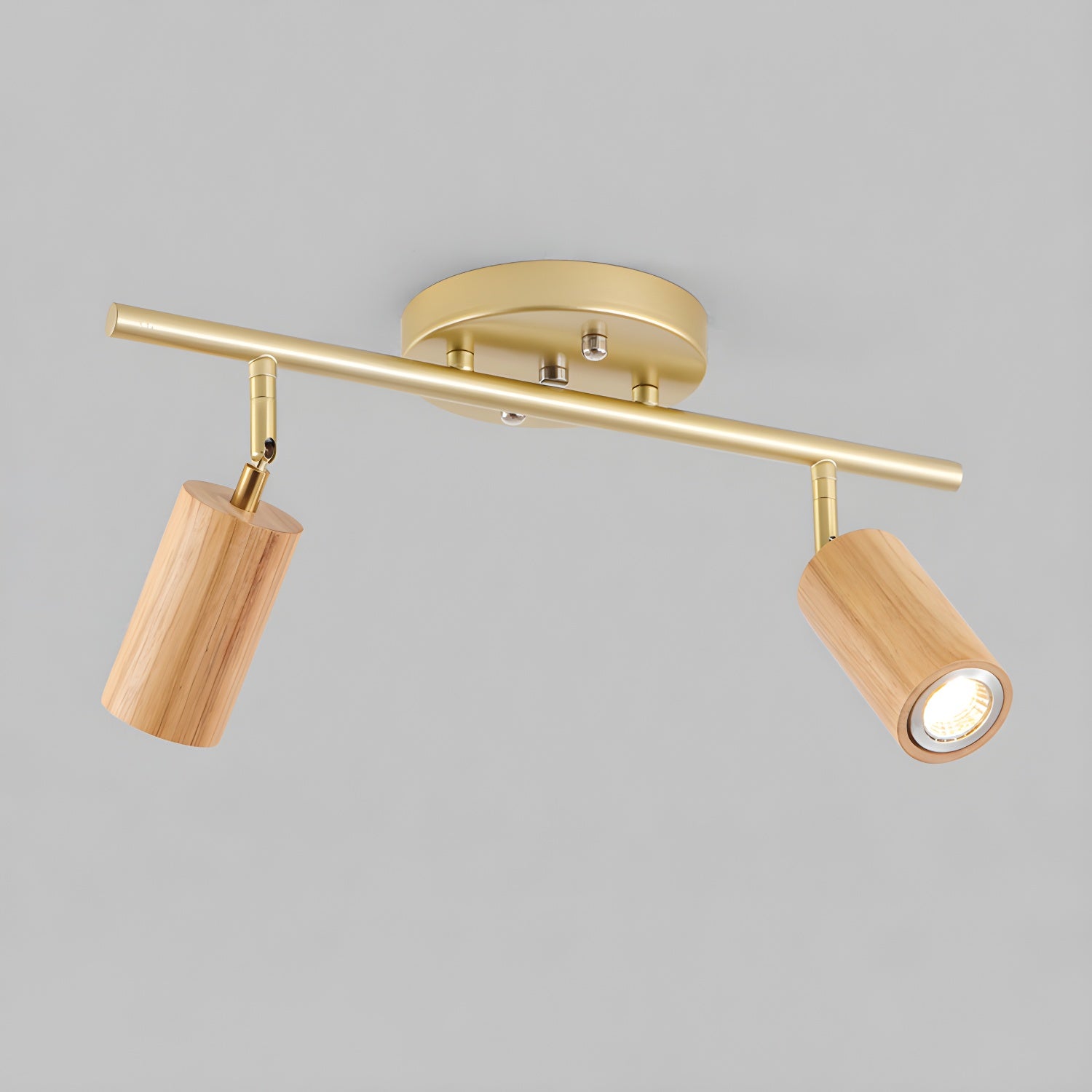 Usolila Modern Minimalist Wood Ceiling Light - Letslighting