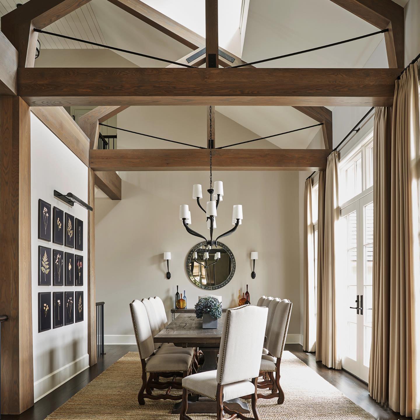 Olnoran Vintage Industrial River Reed Fabric Chandelier - Letslighting