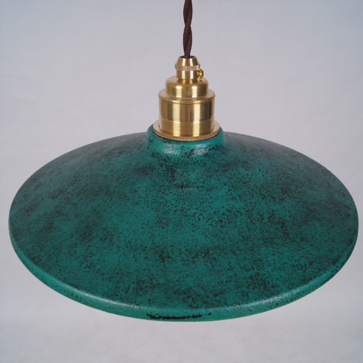 Vevyniel Rustic Saucer Shade Pendant Light - Letslighting