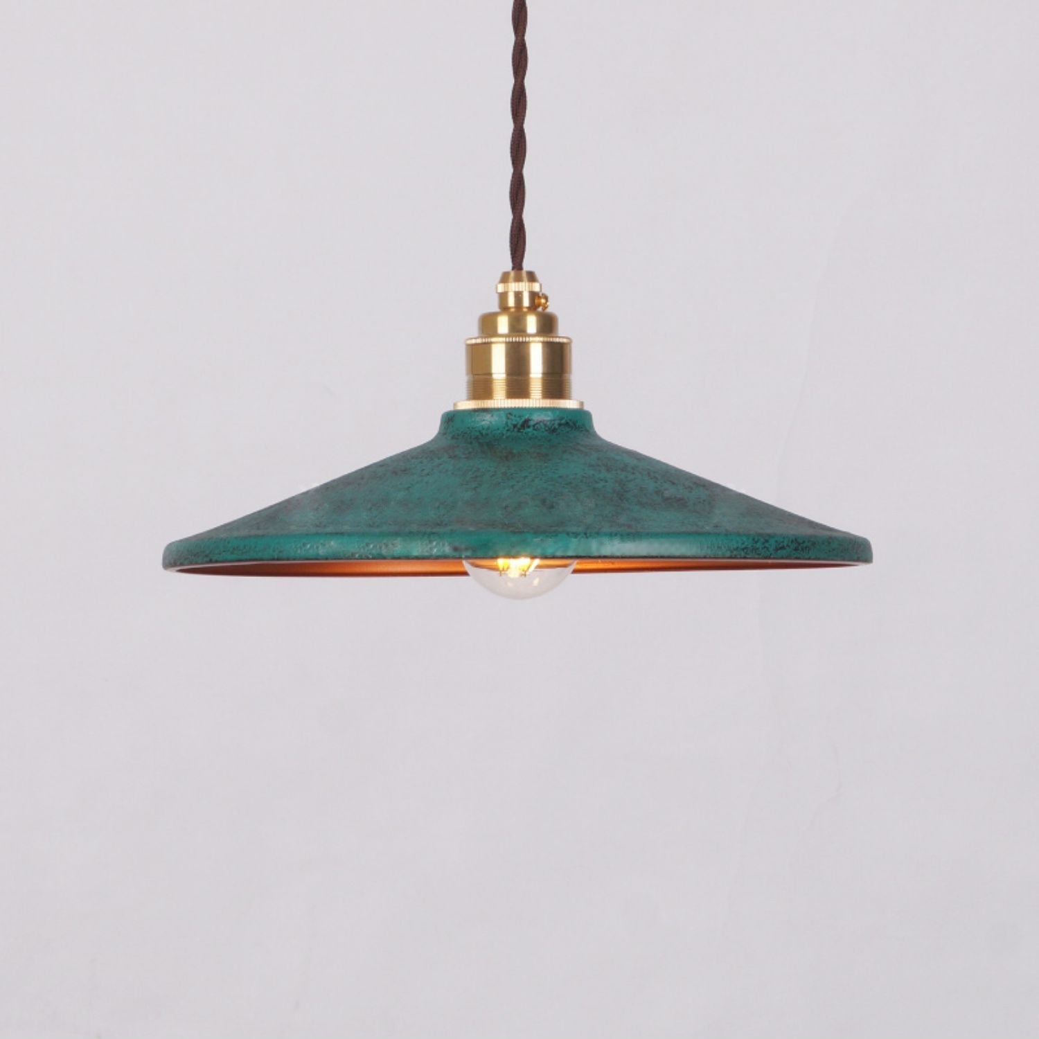 Vevyniel Rustic Saucer Shade Pendant Light - Letslighting