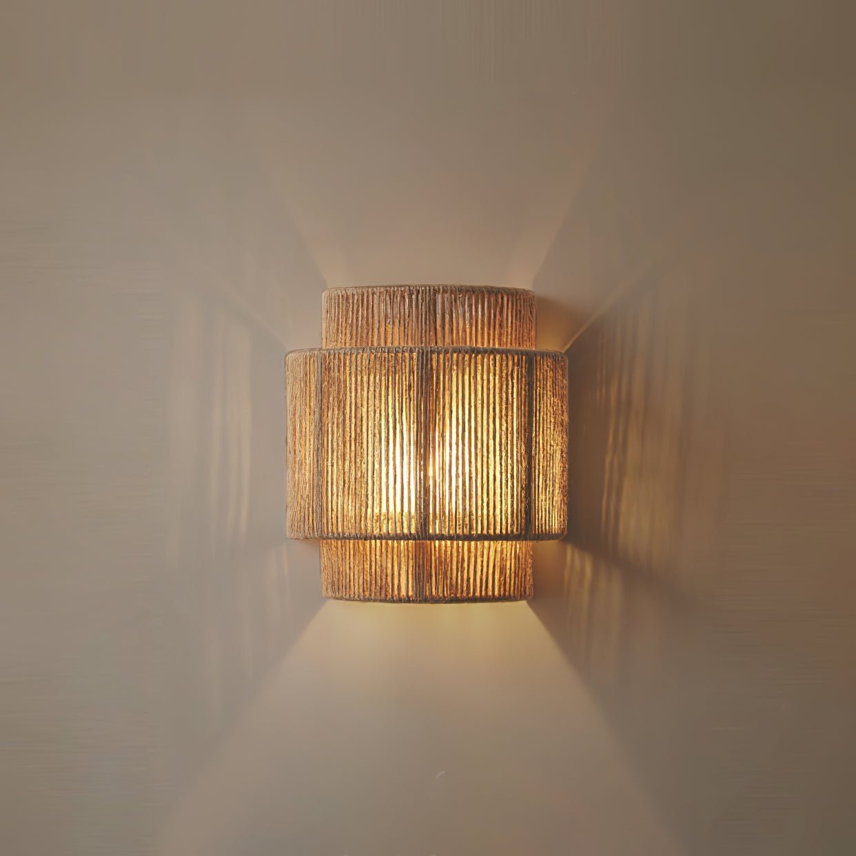 Lustra Wall Lamp Rustic Weave - Letslighting
