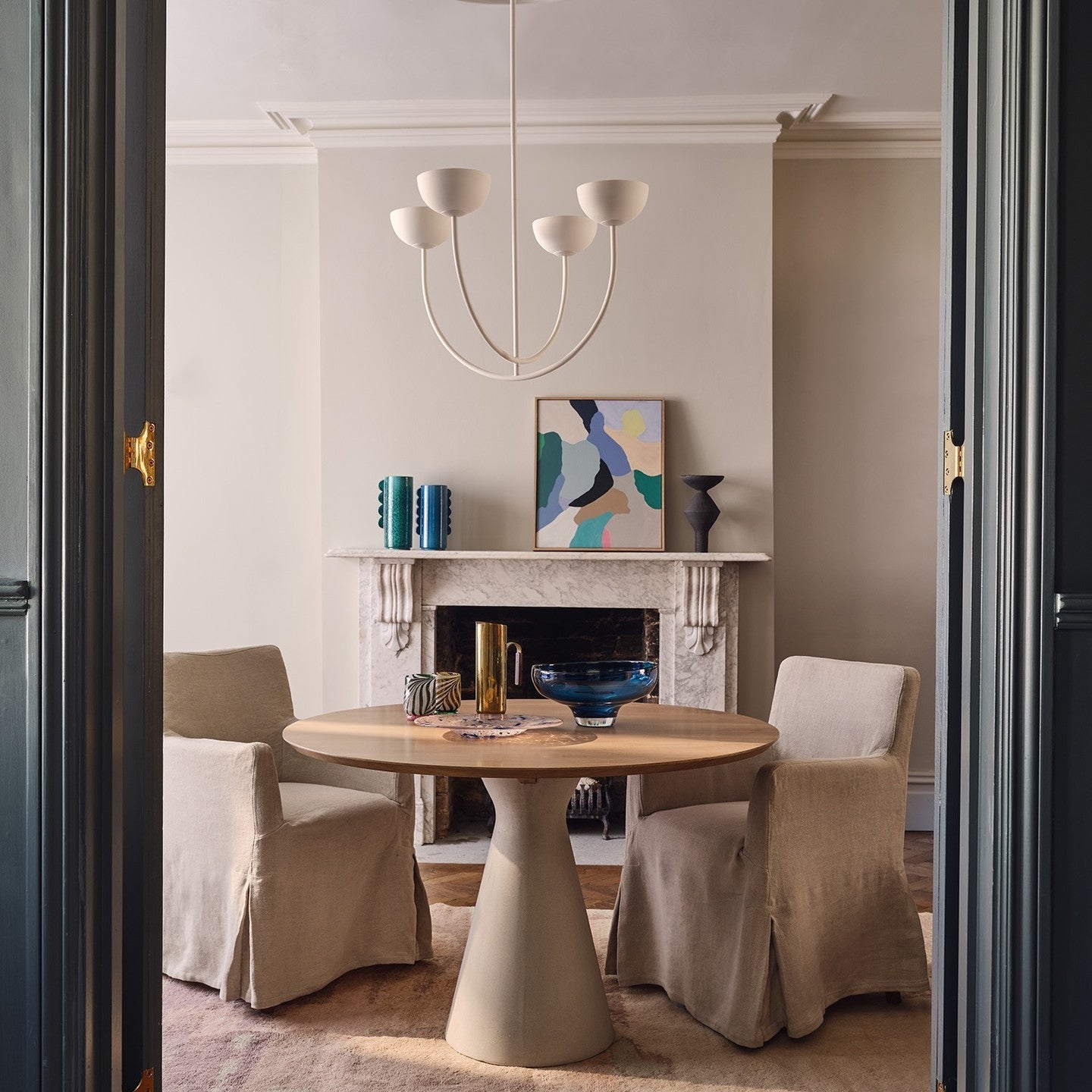 Sytala Modern Minimalist Ceramics Chandelier - Letslighting