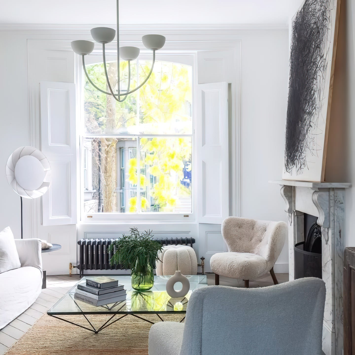 Sytala Modern Minimalist Ceramics Chandelier - Letslighting