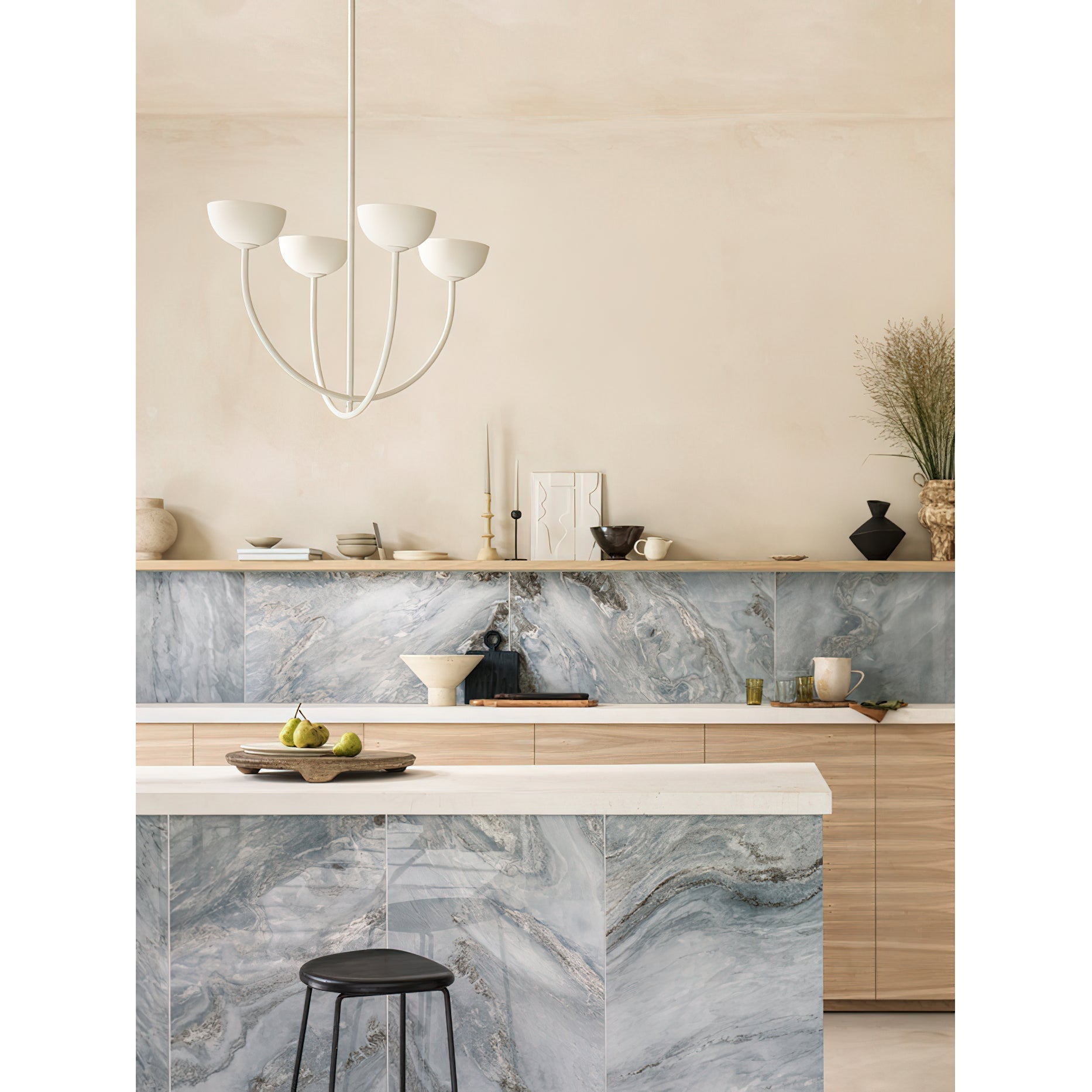 Sytala Modern Minimalist Ceramics Chandelier - Letslighting