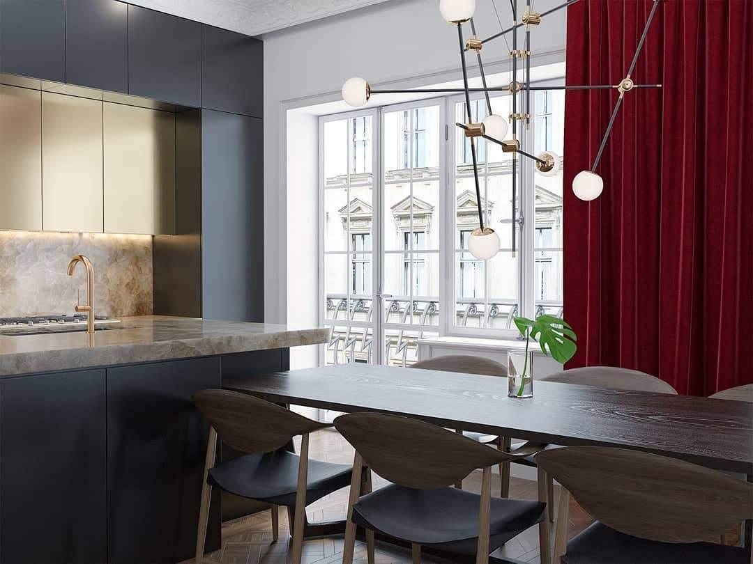 Lustra Chandelier SI Brass Glass Globe - Letslighting