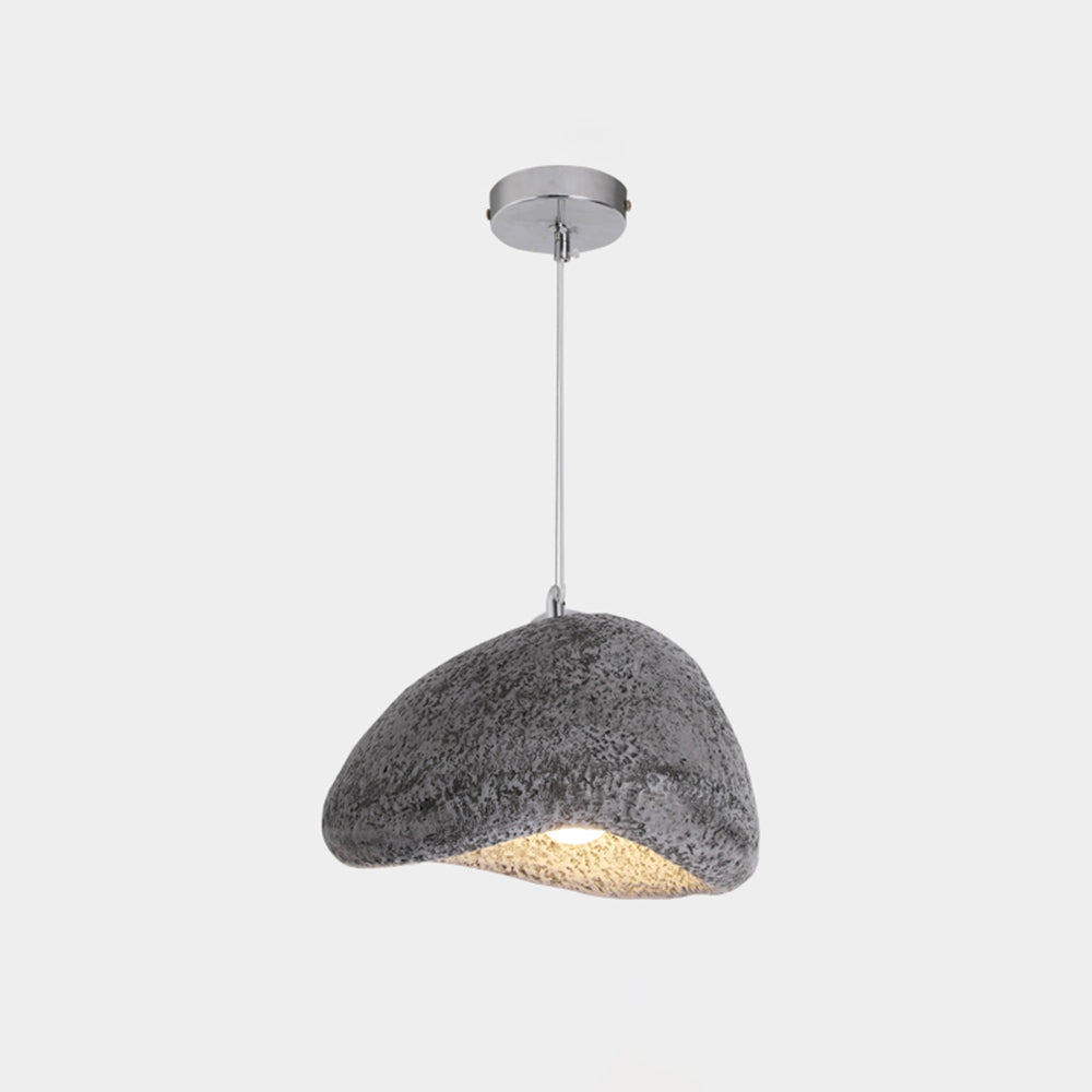 Avi Wabi Sabi Bread Shape Resin Pendant Light, Resin, 4 Color