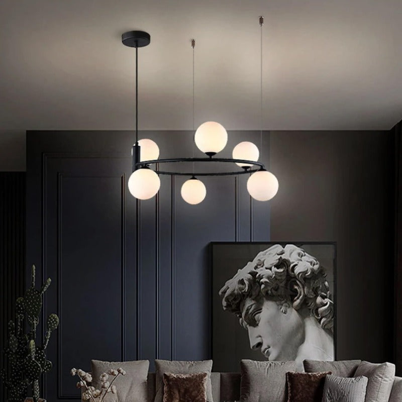 Valentina Nordic Ring Magic Bean Metal Pendant Light
