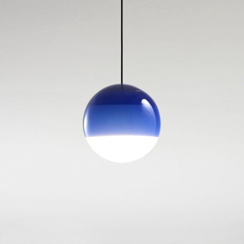 Valentina Contemporary Colorful Glass Bubble Pendant Light