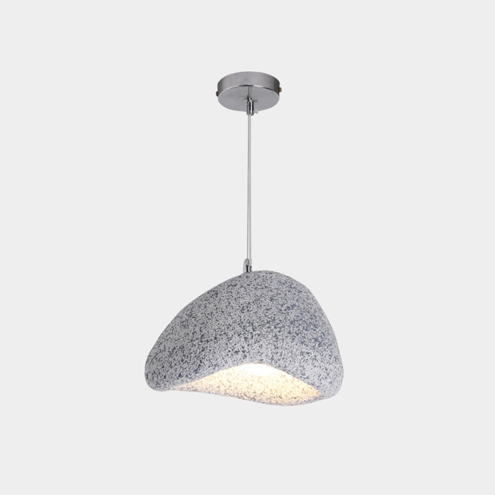 Avi Wabi Sabi Bread Shape Resin Pendant Light, Resin, 4 Color