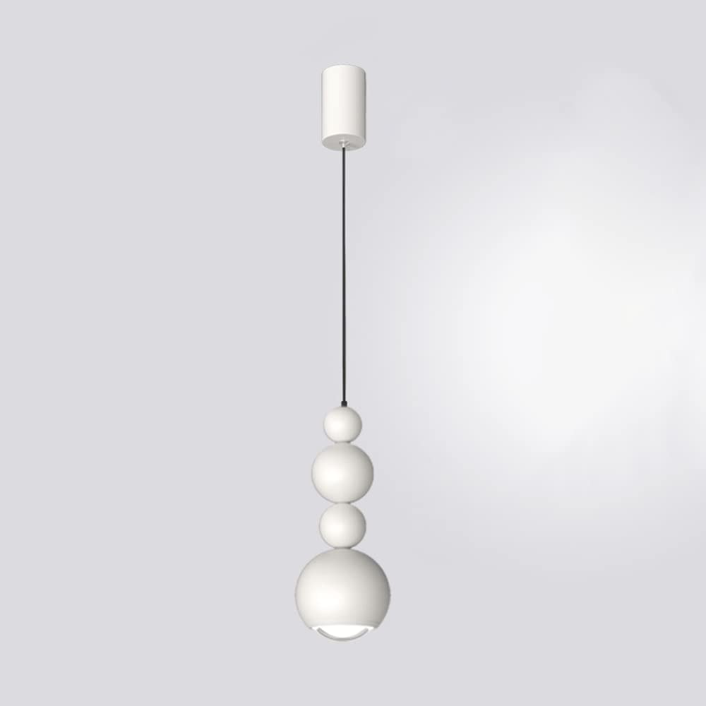 Ritta Vintage LED Pendant Globe Light Metal Wood Bedroom