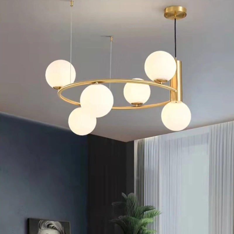 Valentina Nordic Ring Magic Bean Metal Pendant Light