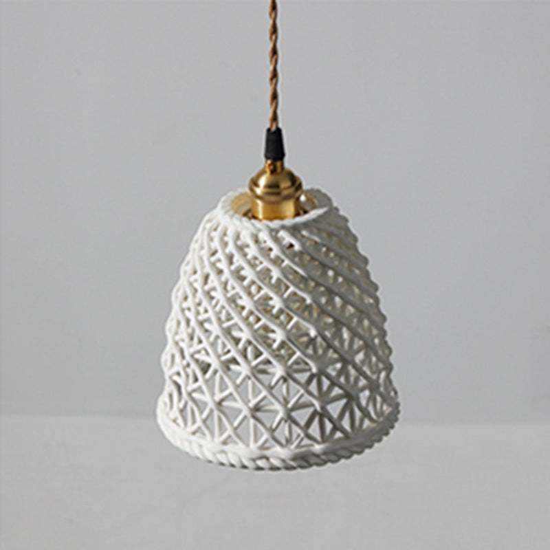 Valentina Modern LED Pendant Light Metal Blue White Bedroom/Kitchen - Letslighting