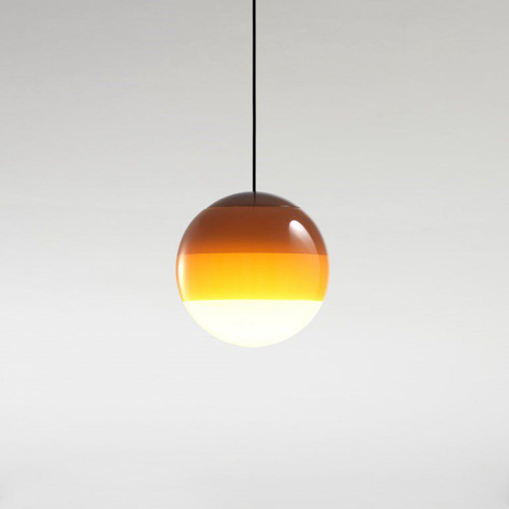 Valentina Contemporary Colorful Glass Bubble Pendant Light