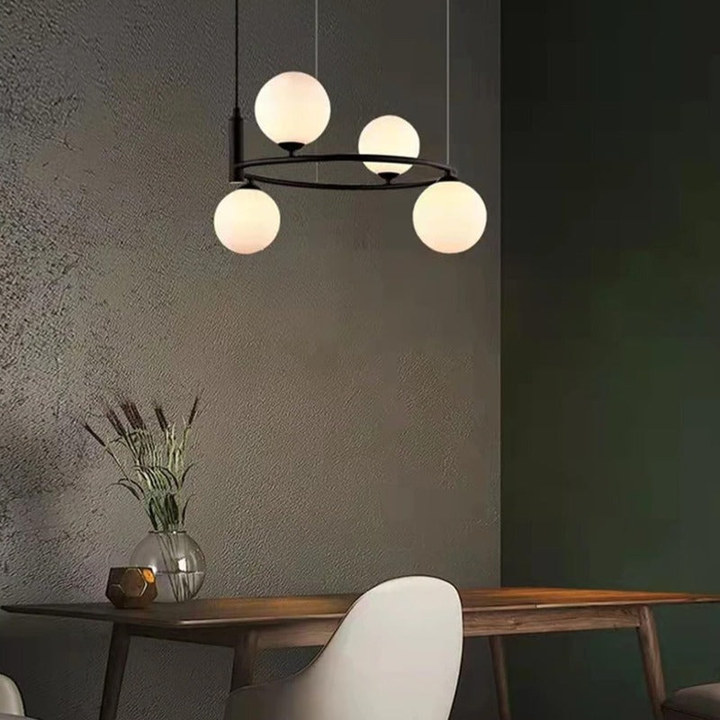 Valentina Nordic Ring Magic Bean Metal Pendant Light