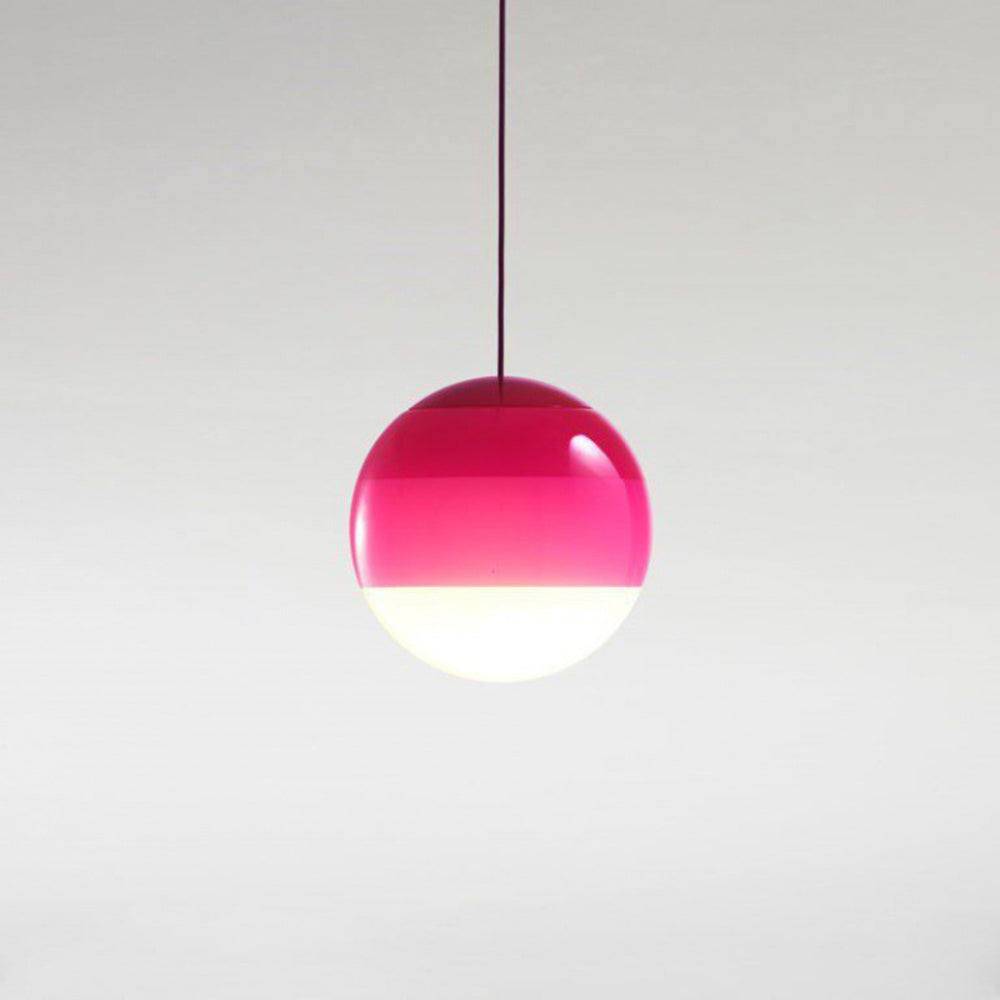 Valentina Contemporary Colorful Glass Bubble Pendant Light
