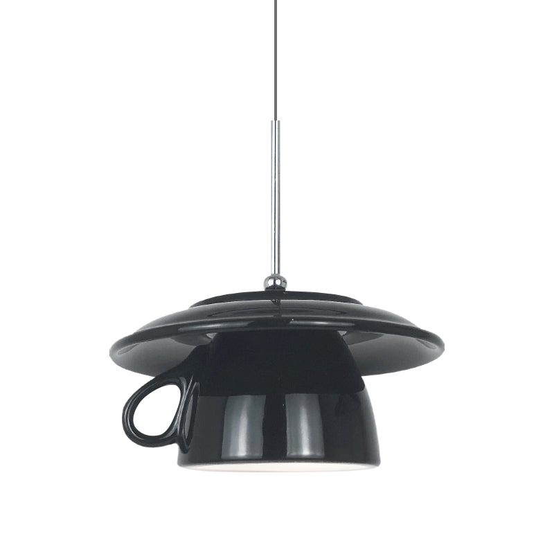 Valentina Modern Cup Ceramic LED Pendant Light Bedroom - Letslighting