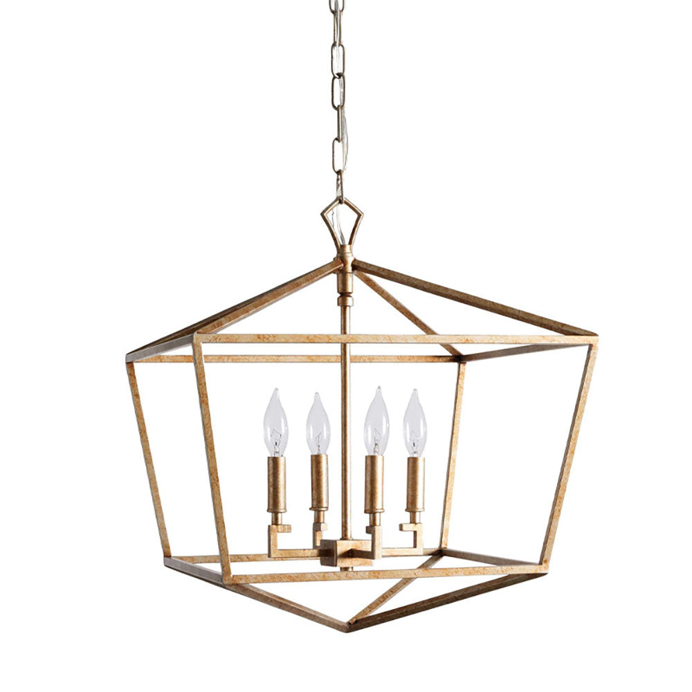 Silva Design Pendant Light Brass Bedroom Living Room - Letslighting