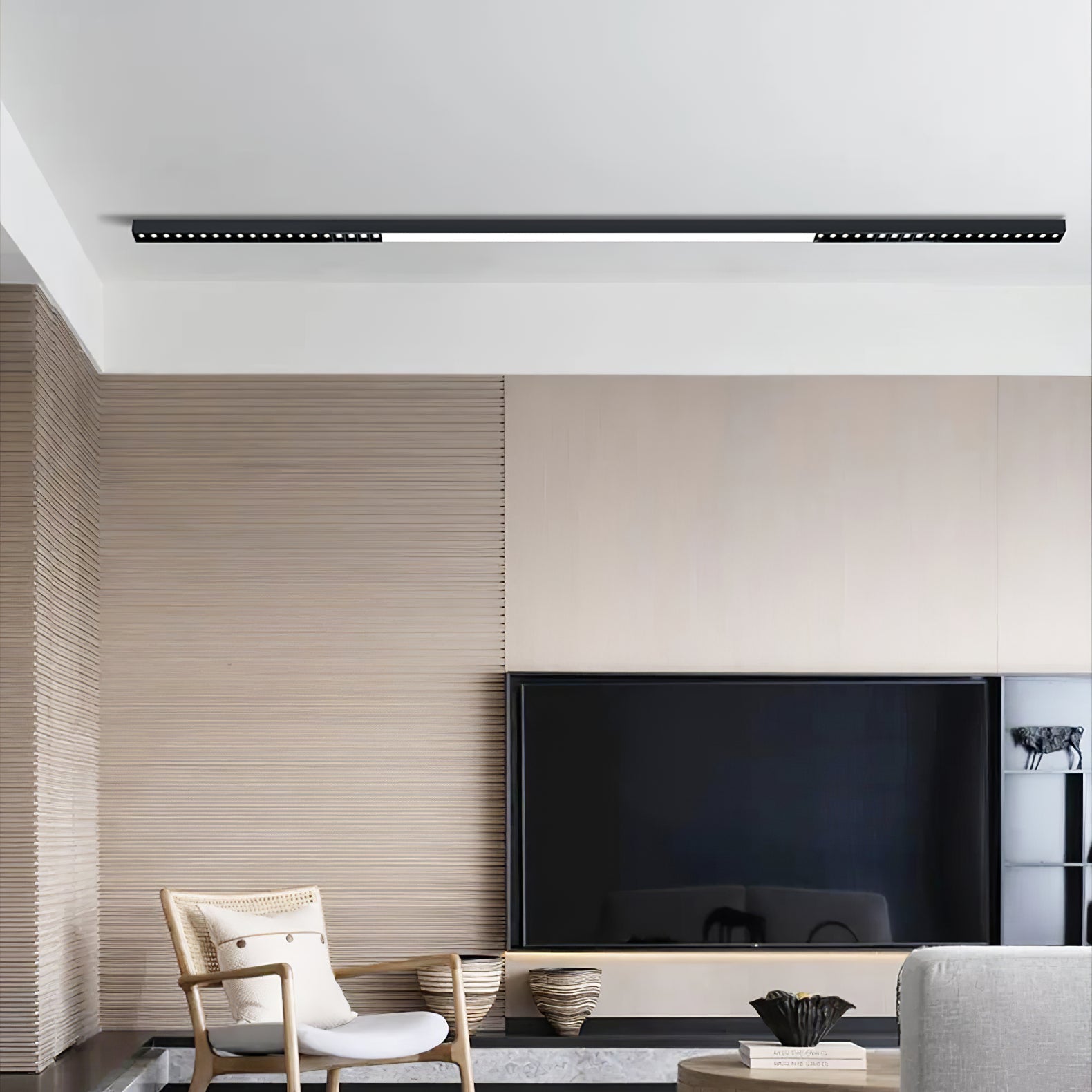 Line Modern Aluminum Floating Light - Letslighting