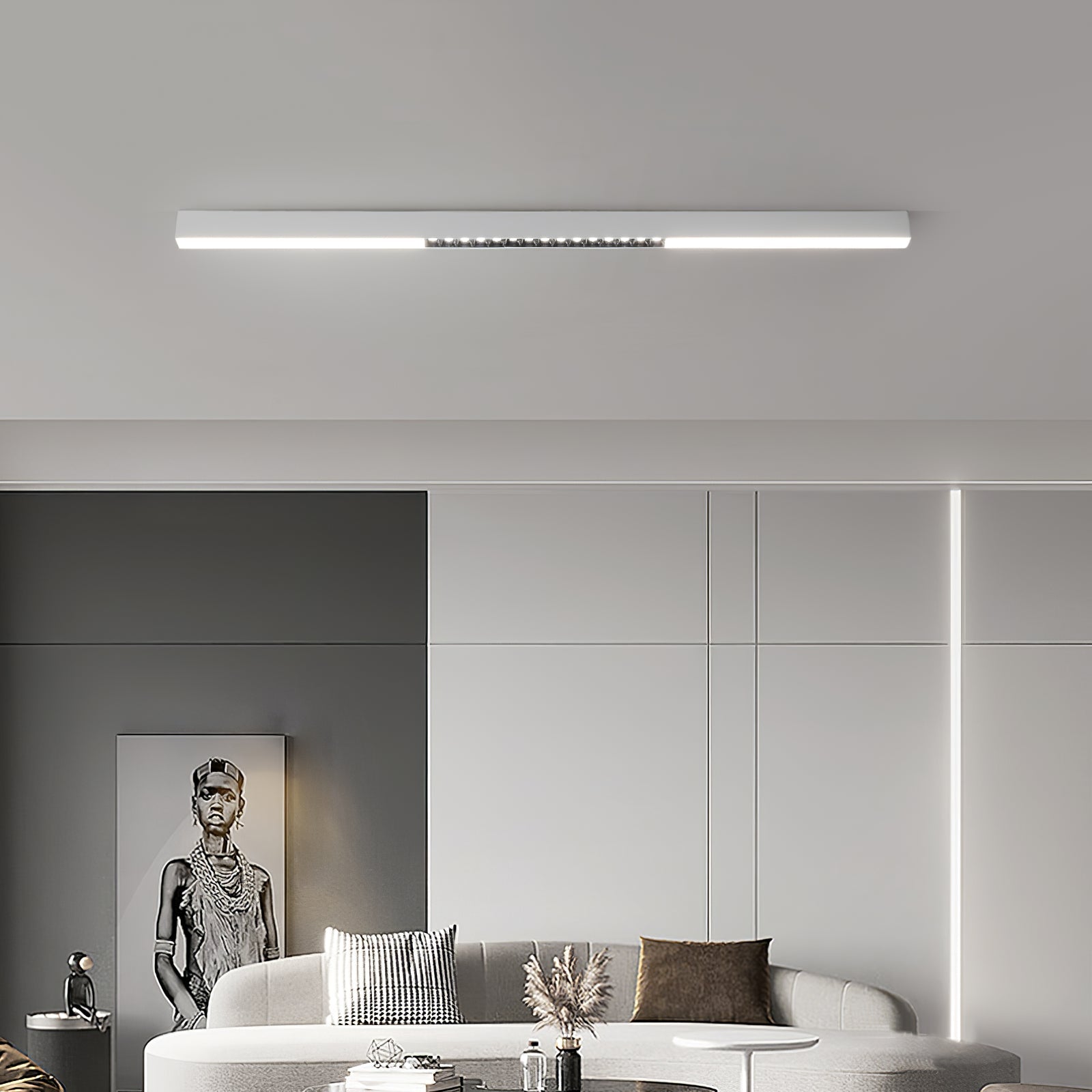 Line Modern Aluminum Floating Light - Letslighting