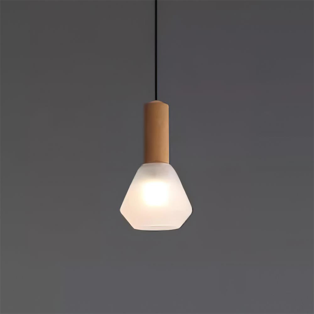 Givor Frosted Glass Pendant Light - Letslighting