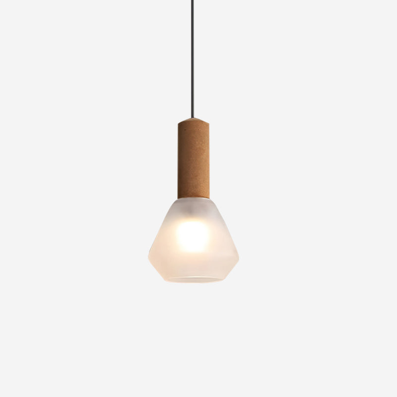 Givor Frosted Glass Pendant Light - Letslighting