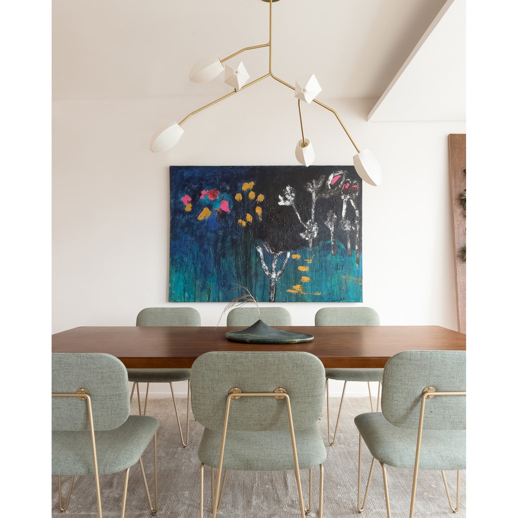 Evvinora Vintage Industrial Fabric Chandelier - Letslighting