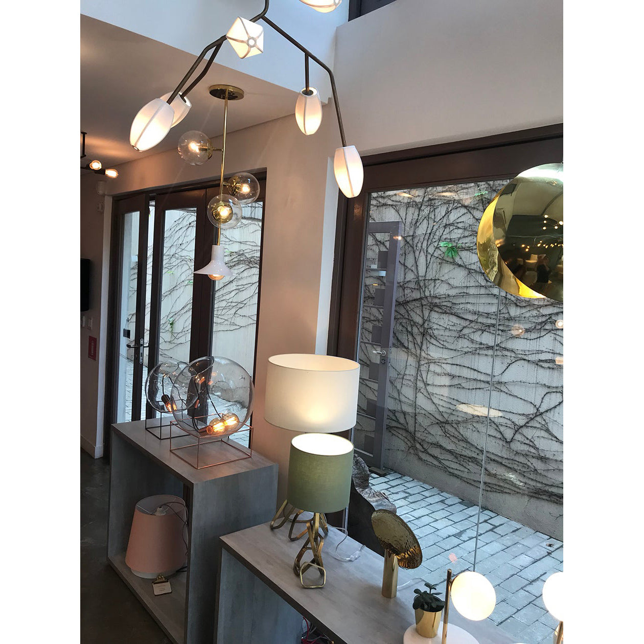 Evvinora Vintage Industrial Fabric Chandelier - Letslighting