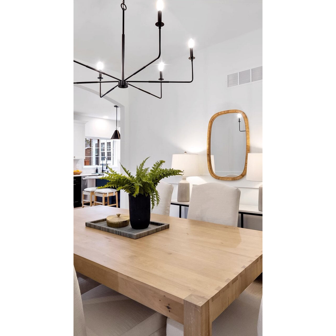 Blikuvyi Modern Industrial Minimalist Chandelier - Letslighting