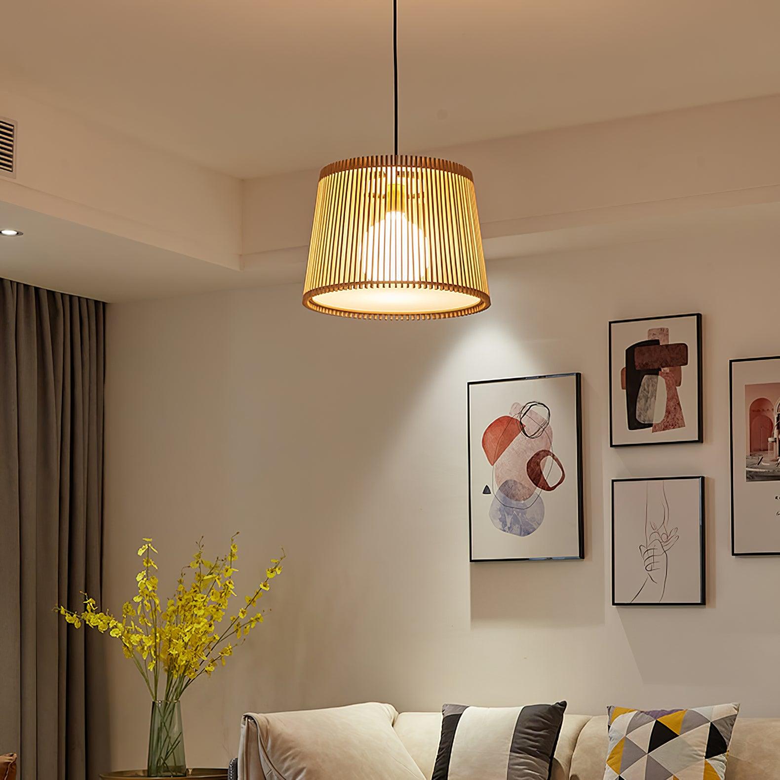 Liorace Wood Retro Pendant Lamp - Letslighting