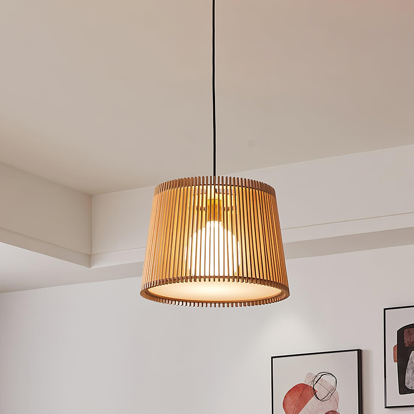 Liorace Wood Retro Pendant Lamp - Letslighting